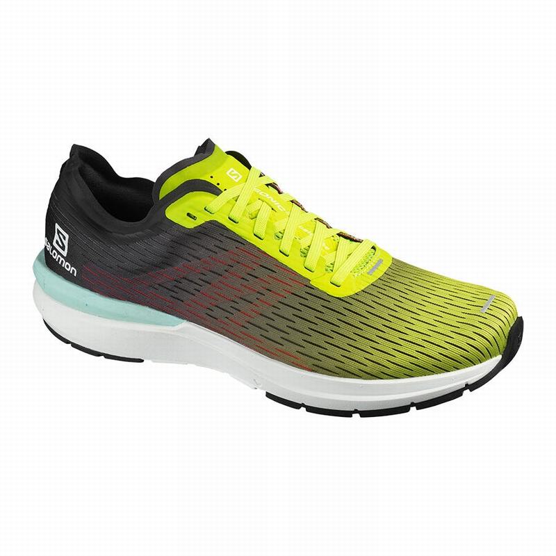 Salomon SONIC 3 ACCELERATE Zapatillas De Running Hombre - Amarillo / Blancas - Colombia (82510-GUDM)